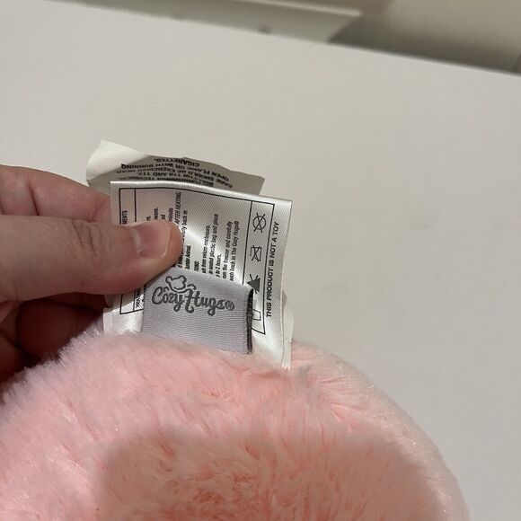 Cozy Hugs Jumbo 18” Soothing Aromatherapy Hot Cold Buddy Soft Flamingo Plush - Picture 8 of 10